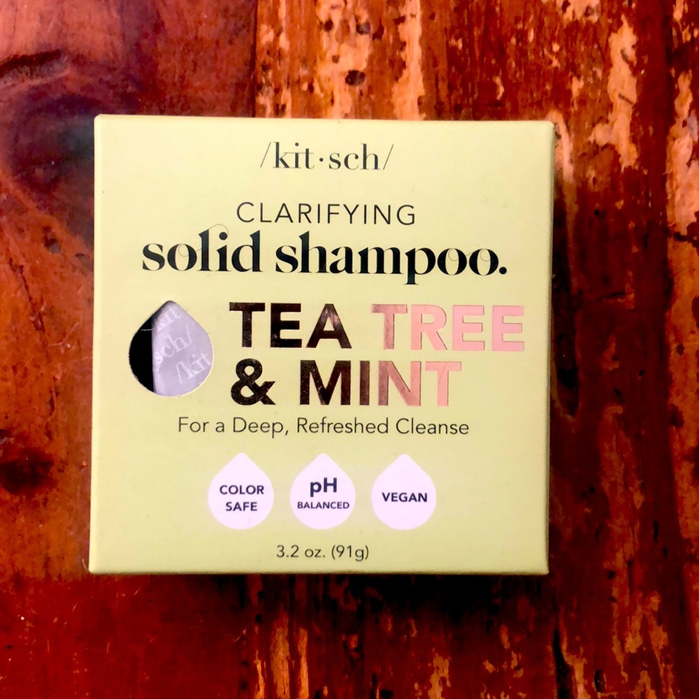 KITSCH Tea Tree & Mint Clarifying Shampoo Bar 3.2 oz